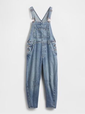 GAP | UltraSoft Denim Horseshoe Overalls